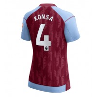 Aston Villa Ezri Konsa #4 Hjemmedrakt Dame 2023-24 Kortermet